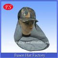 Novelty outdoor Jungle bush cap,mesh for protecting mosquito cap and hat